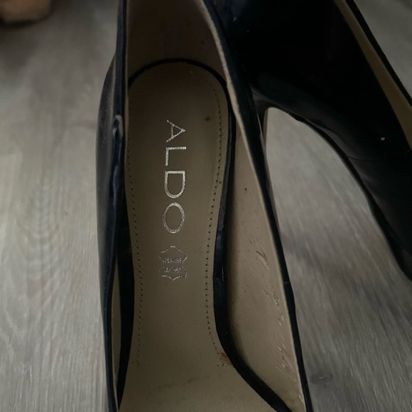 Women’s Aldo Black Stiletto High Heels Size 5 - Picture 4 of 4
